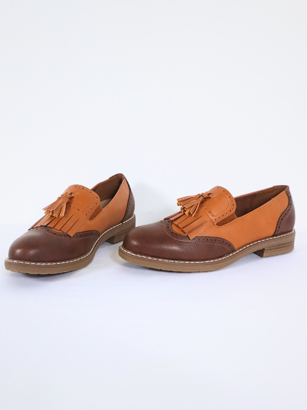 Zapatos casuales bicolor 2