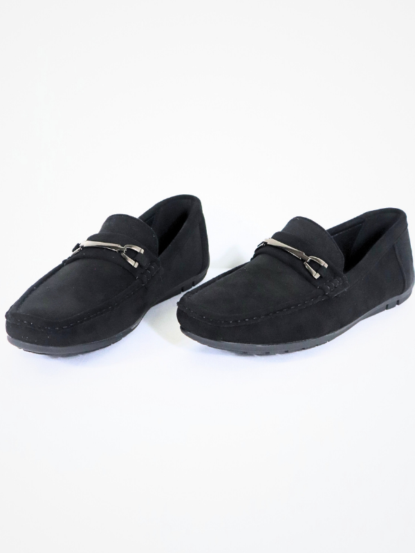 Mocasín negro - hombre