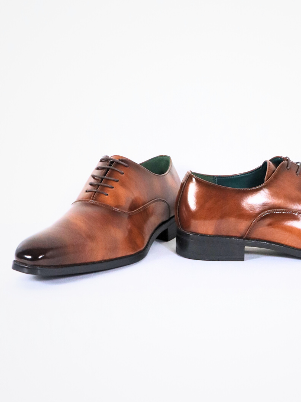 Zapatos charol - marrón