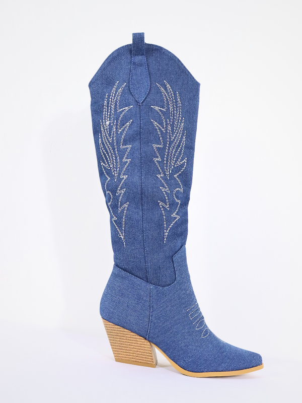 Botas alta vaquero cowboy