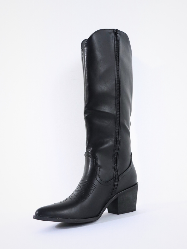 Botas cowboy - negro