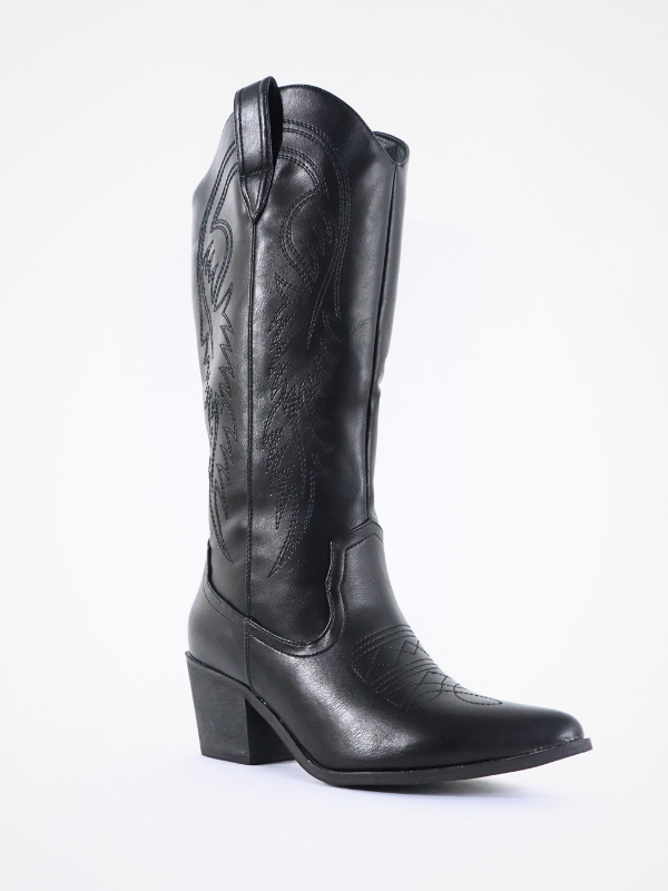 Botas cowboy - negro