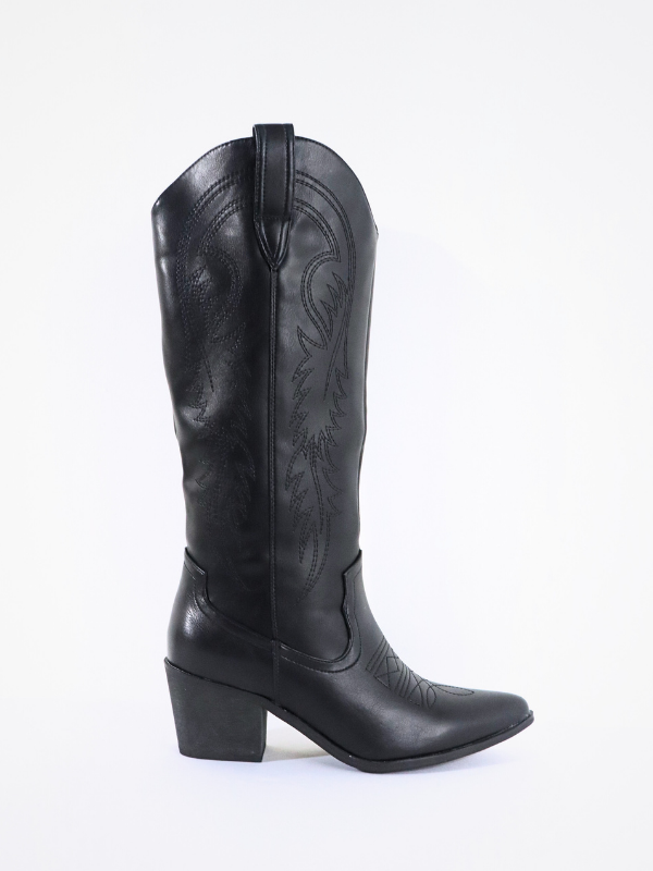 Botas cowboy - negro