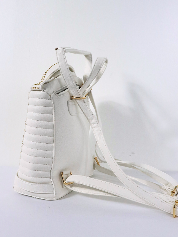 Mochila de chaqueta - blanco