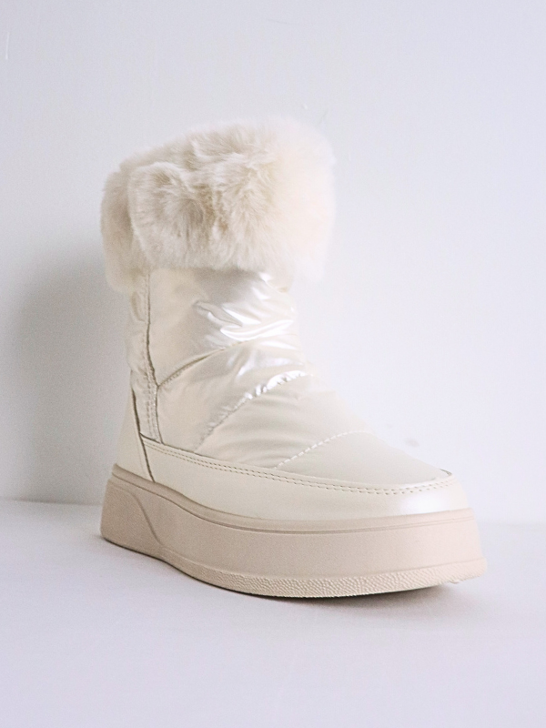 Botín de nieve - beige