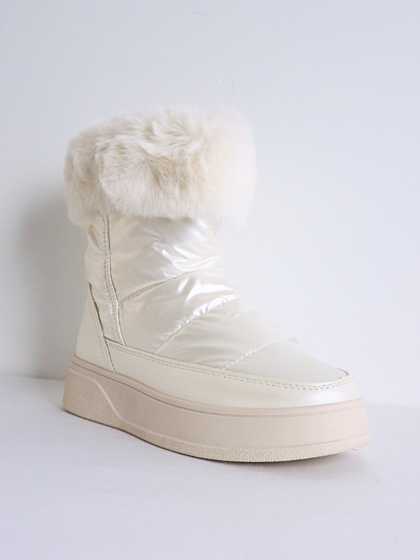 Botín de nieve - beige 2