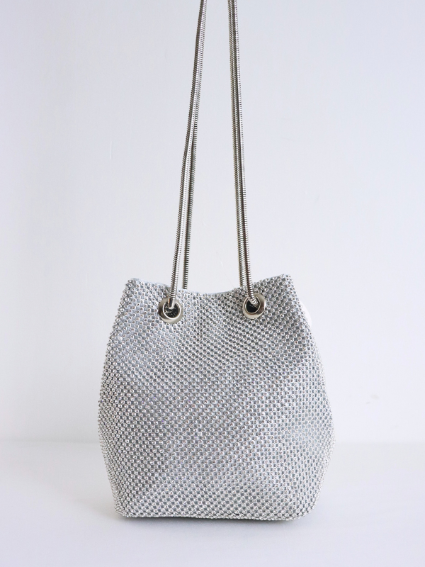 Bolsos plateado