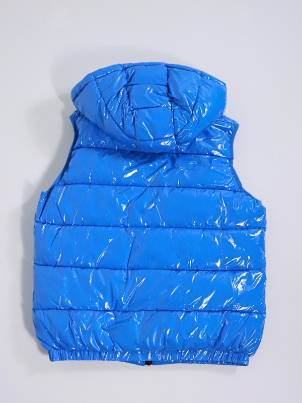 Chaleco charol - azul