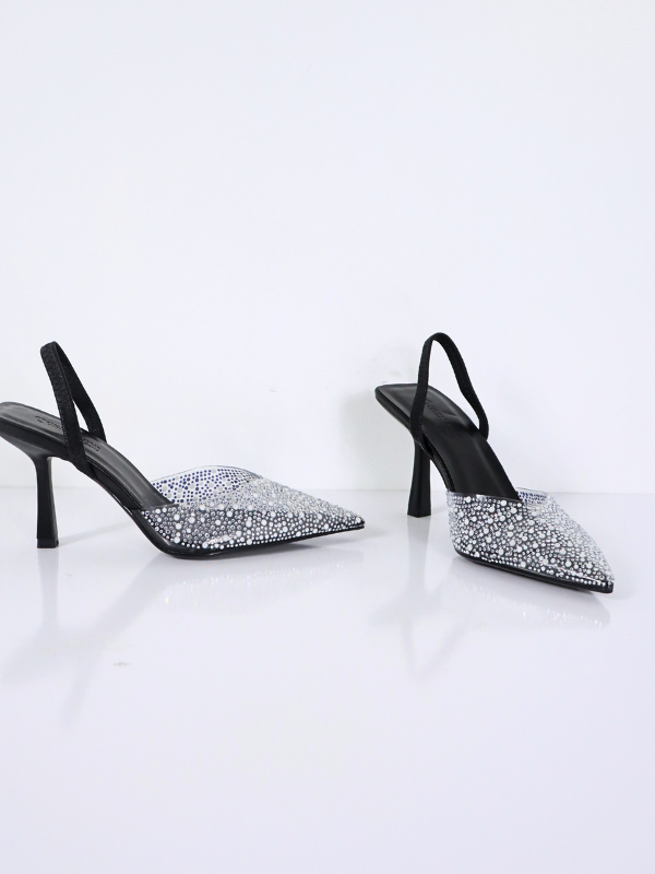 Sandalias transparentes con...