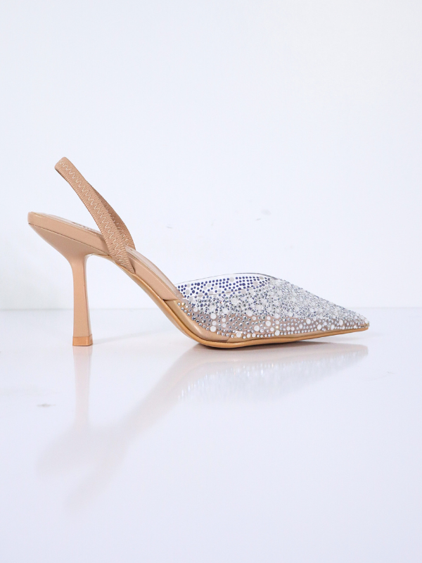 Sandalias transparentes con...