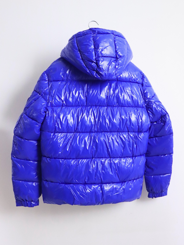 Abrigo azul - hombre