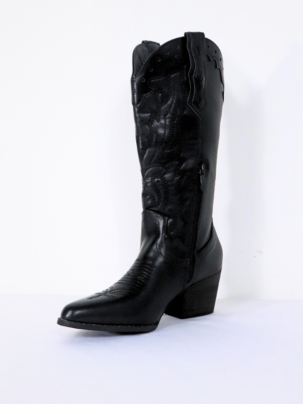 Botas cowboy negro 2