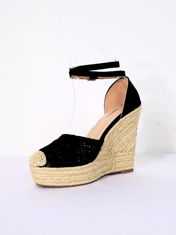 Sandalia cuña alto