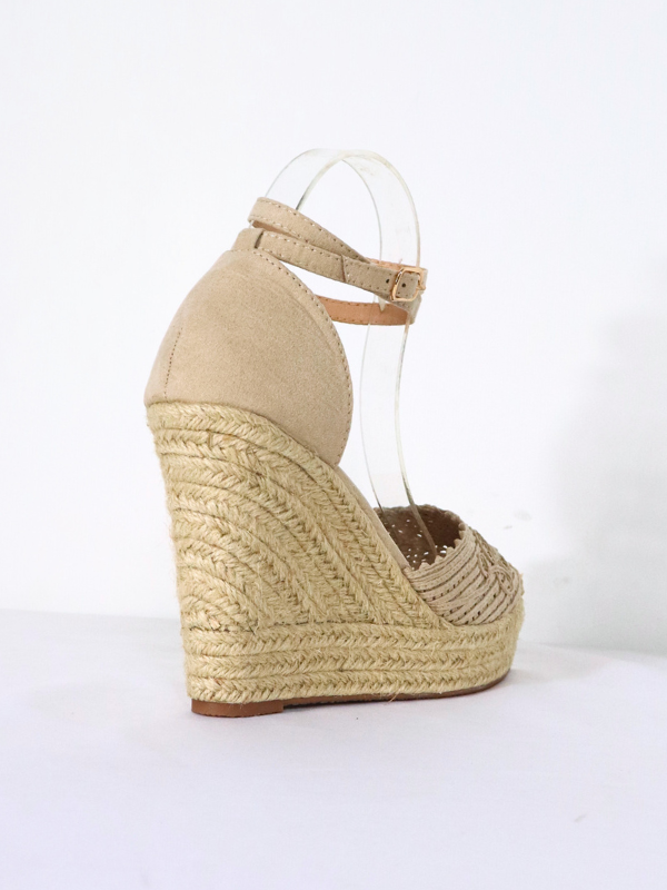 Sandalia cuña alto
