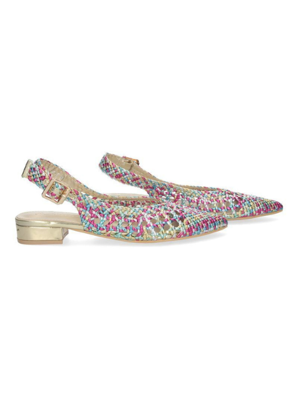 Zapatos planos mujer multicolor -...
