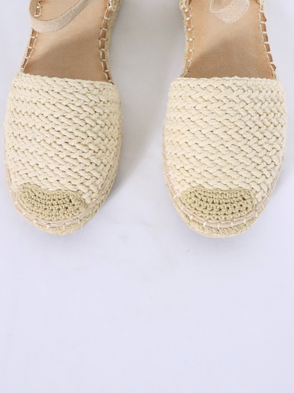 Sandalias de Esparto Crudo