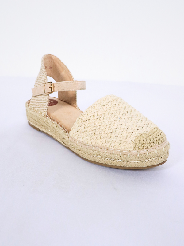 Sandalias de Esparto Crudo