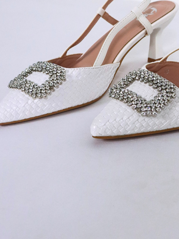 Festa Milano Slingback Stefi Raffia