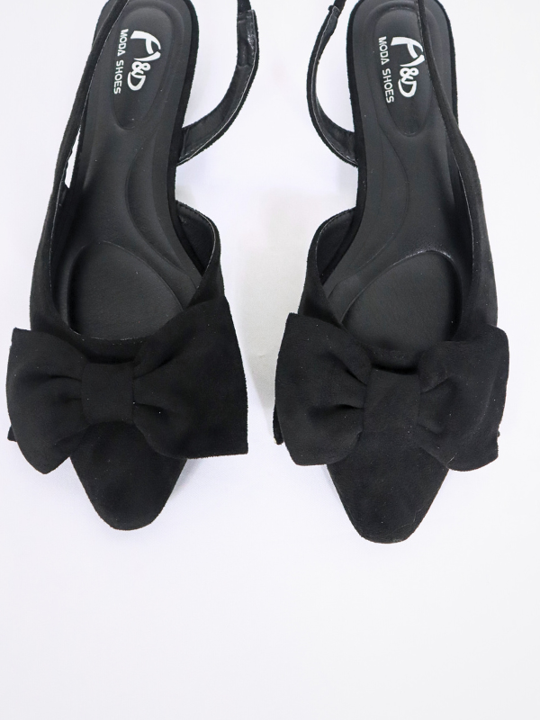 Zapato plano con lazo 2