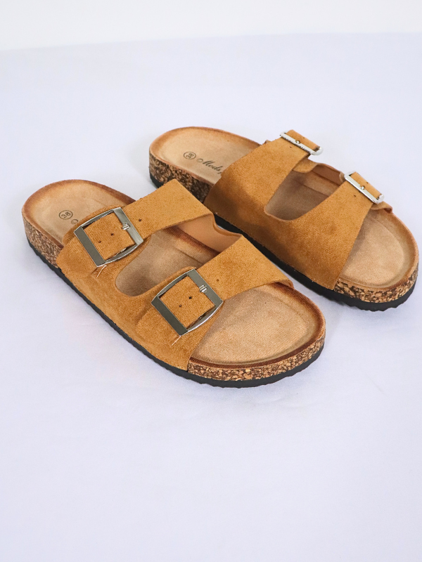 Sandalias deslizantes para mujer con...