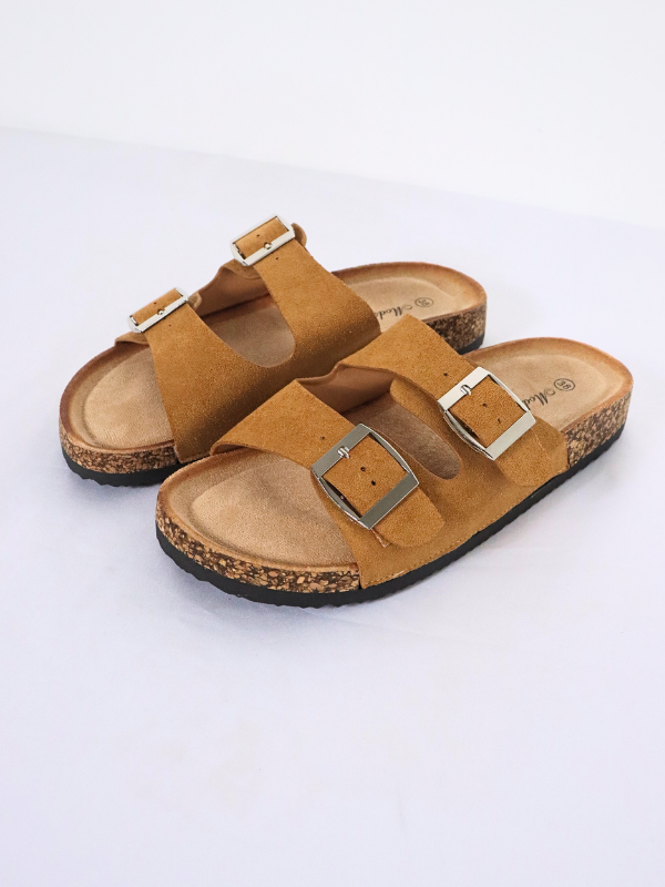 Sandalias deslizantes para mujer con...