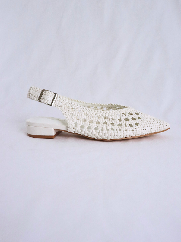 Zapatos planos mujer Blanco...