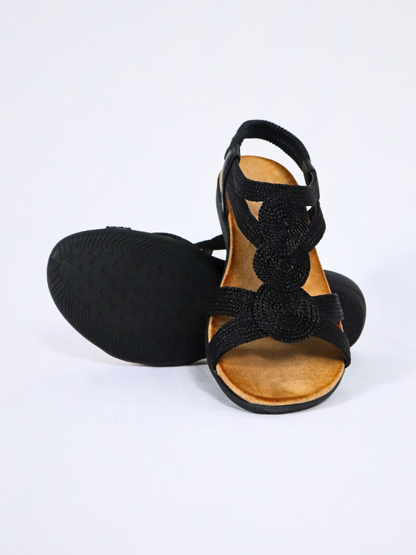 Sandalia cómoda cuerdas mujer