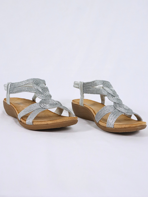 Sandalia cómoda cuerdas mujer