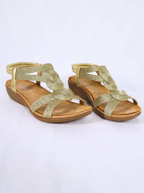 Sandalia cómoda cuerdas mujer