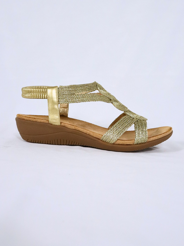 Sandalia cómoda cuerdas mujer