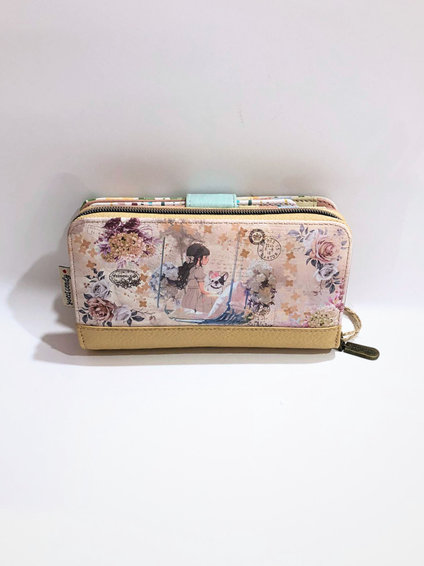 Cartera Billetera con tarjetero...