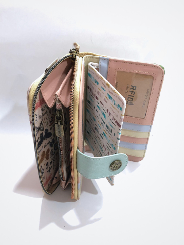 Cartera Billetera con tarjetero...