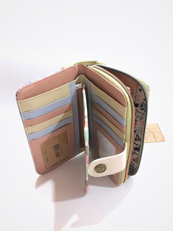 Cartera Billetera con tarjetero...