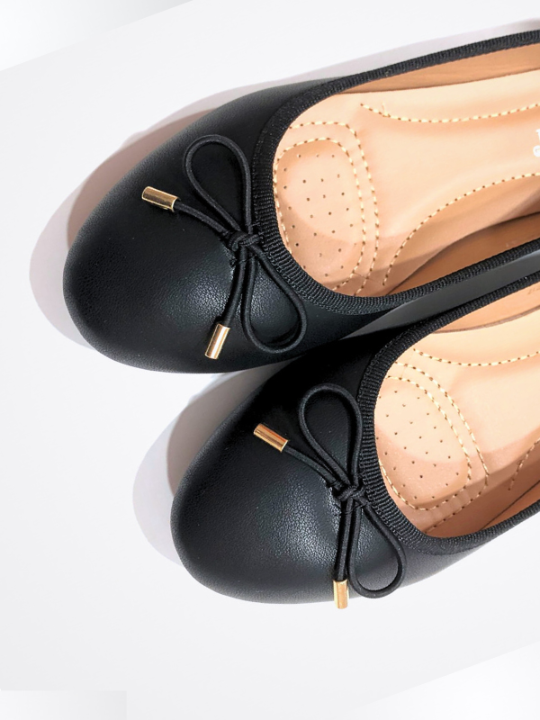 zapatos de meter liso con lazo para...