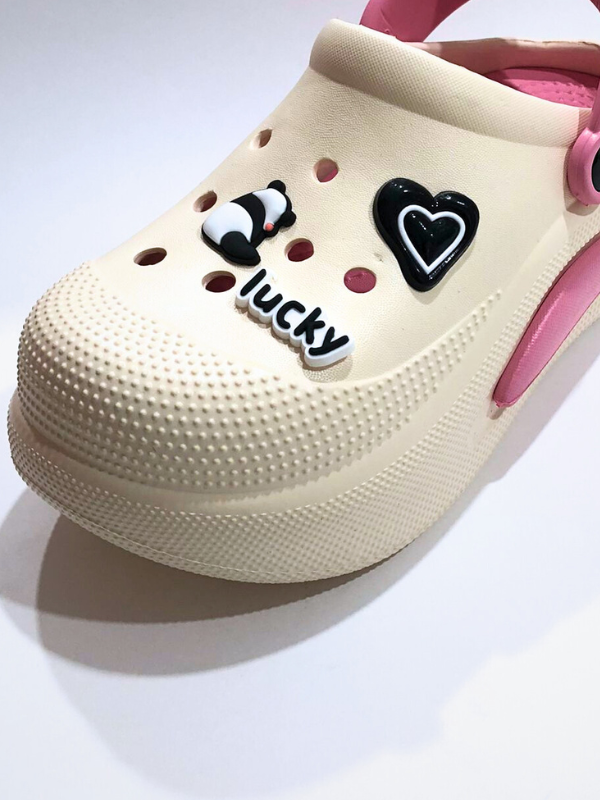 Zuecos suela gruesa antideslizante...