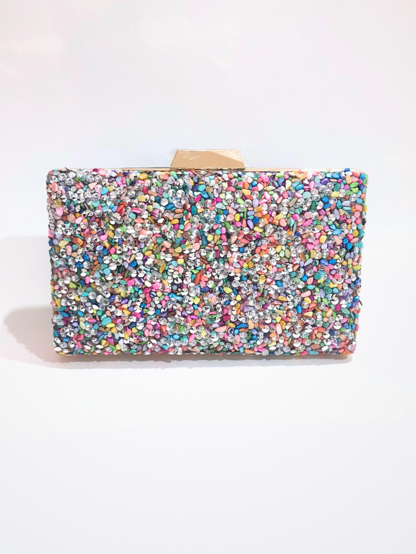 Bolso Clutch De Piedra...