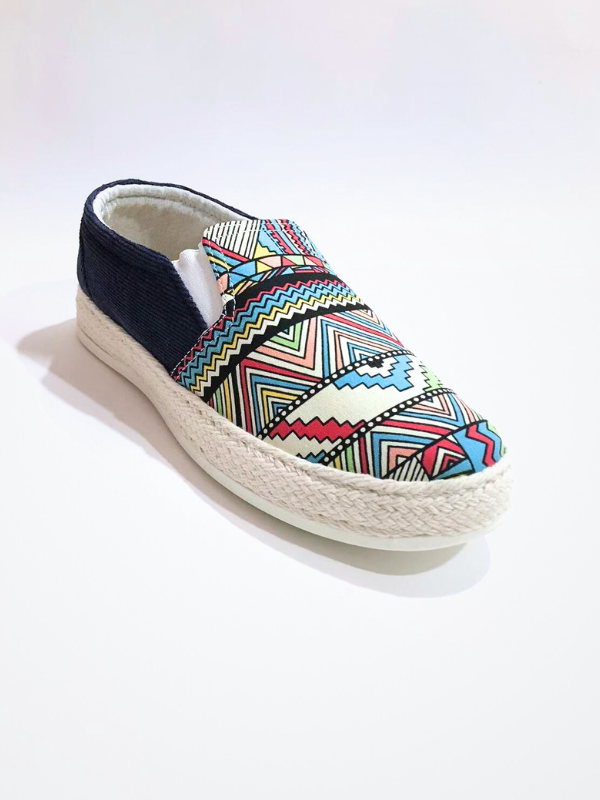 Zapatillas de lona con estampado...