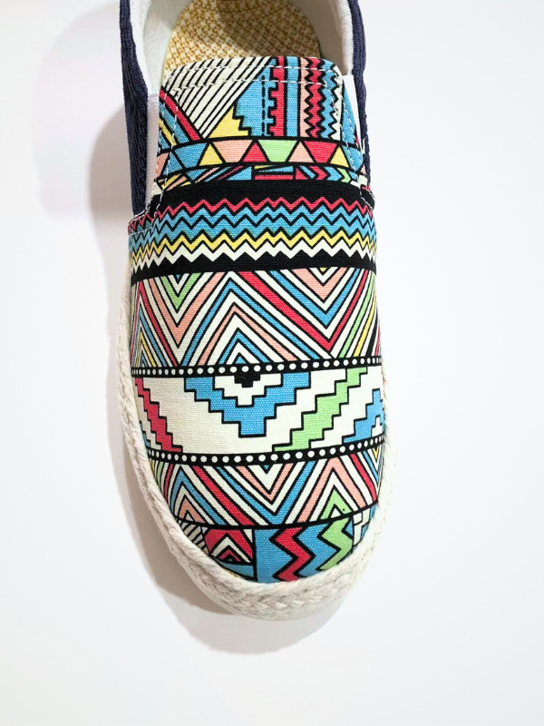 Zapatillas de lona con estampado...
