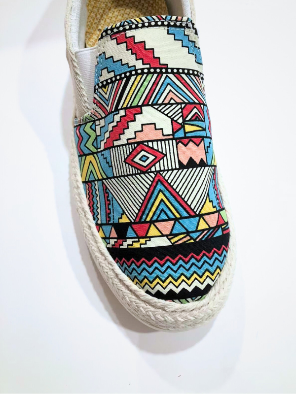 Zapatillas de lona con estampado...