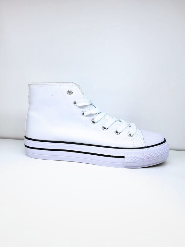 Zapatillas de PU con plataforma...