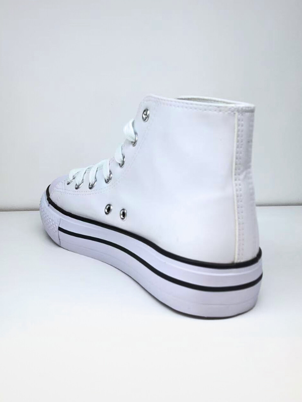 Zapatillas de PU con plataforma...