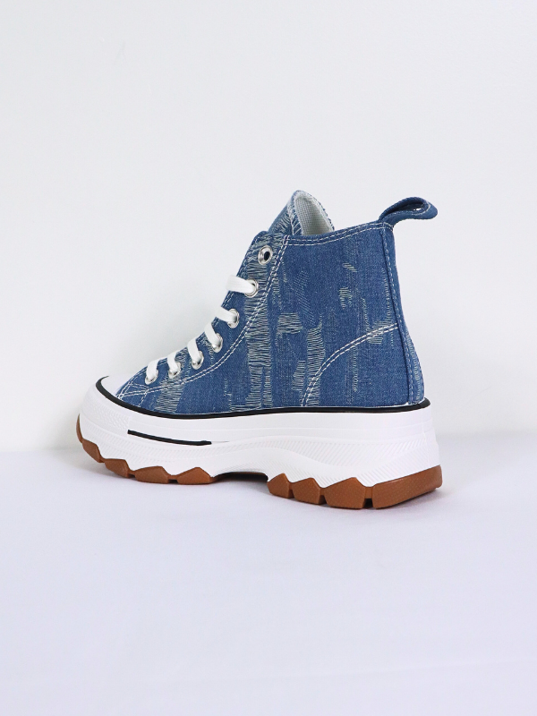 Zapatillas vaqueras altas