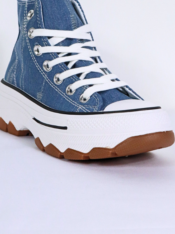 Zapatillas vaqueras altas