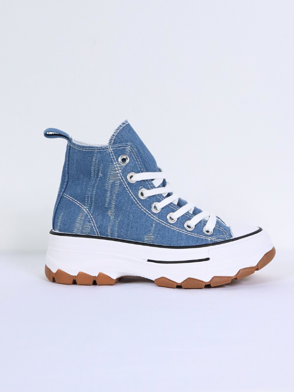 Zapatillas vaqueras altas