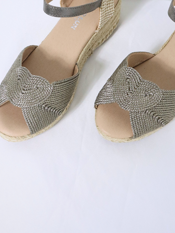 Sandalia Cuña esparto tira... 2