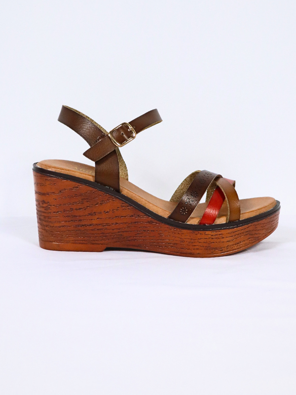 Sandalias tiras cruzado...