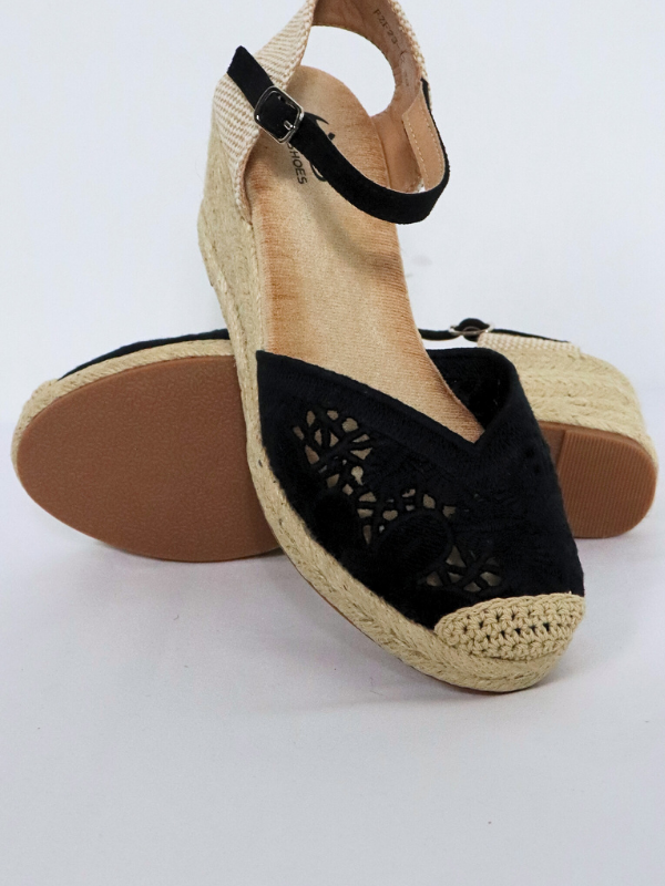 Sandalias huecas de tacón de verano,...