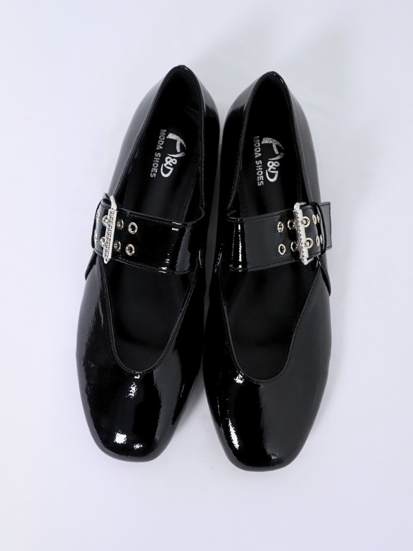 Zapatos planos tipo bailarinas con...