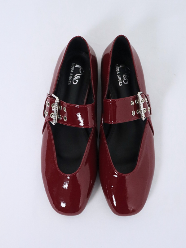 Zapatos planos tipo bailarinas con...