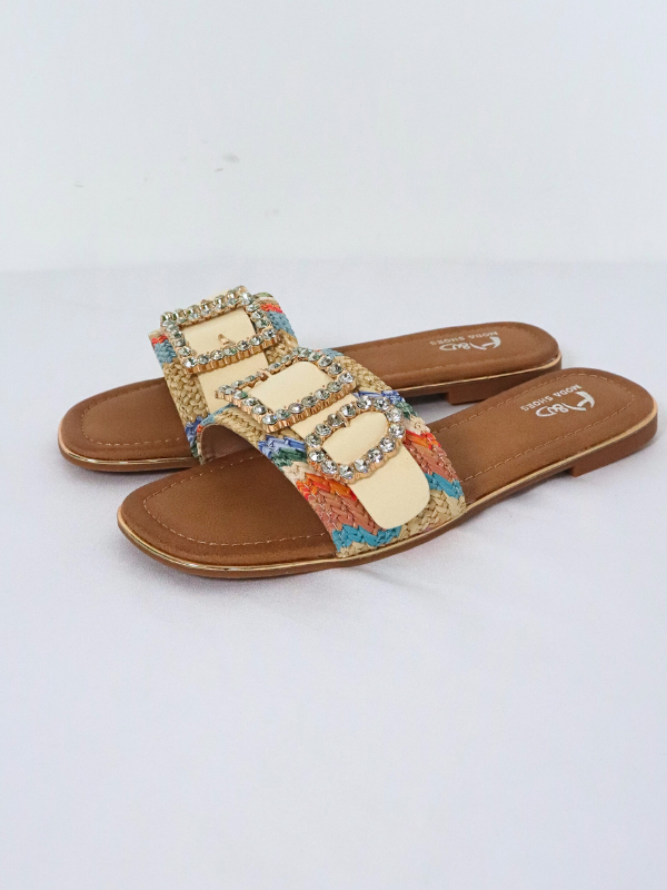 Sandalias planas diseñadas con...